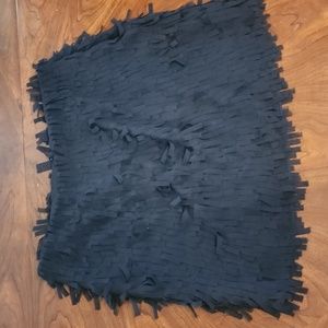 LE CHATEAU black fringe skirt